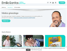 Tablet Screenshot of emiliosantos.org